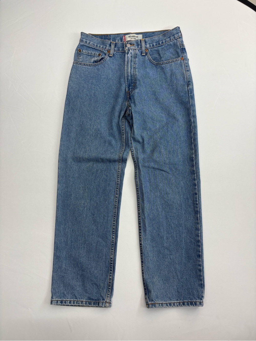 Vintage Levi's 550 Relaxed Fit Jeans Men's 32x30 Blue Denim Y2K Medium Wash 2004
